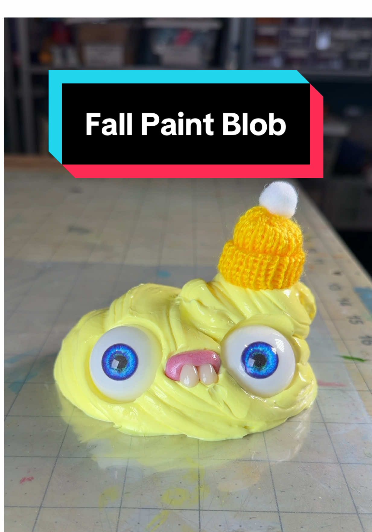 New Fall Colors Paint Blob and Halloween paint blob review #nickpainting #blob #paint #artprocess 