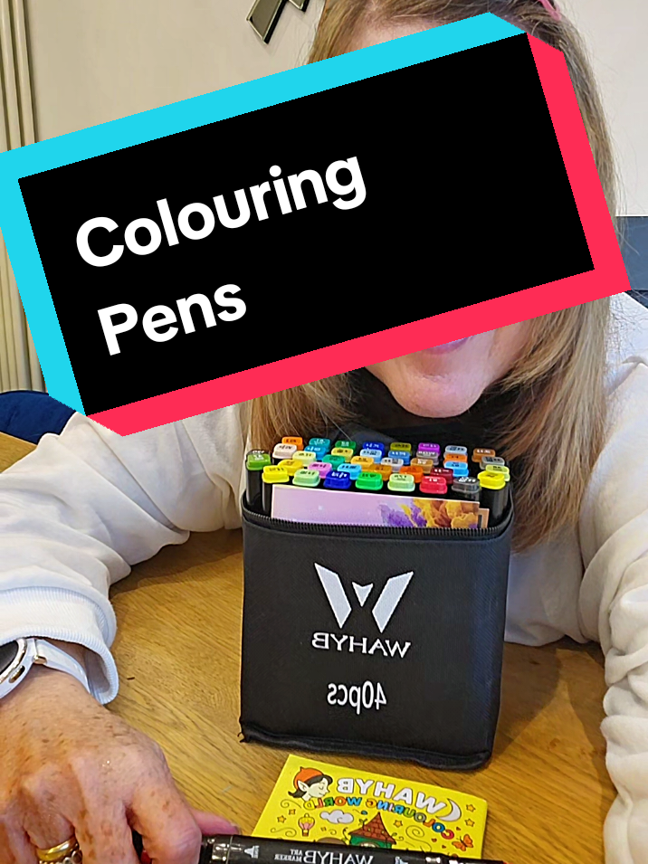 Great colouring pens perfect christmas present or stocking filler #christmas #fyp #stockingfillers #foryoupage❤️❤️ #