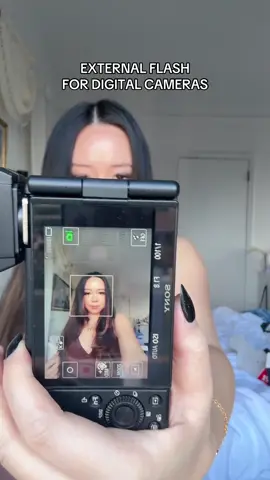 Love this external flash! It also has continuous mode so you can keep your camera bright all the time but it’s 10/10!! The pictures come out SO good #flashcamera #digitalcamera #sonycamera #cameraacessories #superbranddaybfcm 