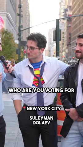 I asked New Yorkers who they would bet on to win the election. Who are you voting for? Place your trade using @Kalshi ! #KalshiPartner