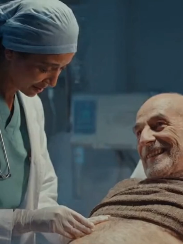 طبيبة شابة تكشف على بطن رجل عجوز و تتعجب من بطنه  المنتفخة لكن جوابه كان وقحا ما جعل الطبيبة تموت من الخجل A young female doctor examines an old man's abdomen and is surprised by its swollen size, but his rude response leaves the doctor deeply embarrassed. #الجزائر  #Ai  #طبيبة  #الذكاء_الاصطناعي  #elephants 