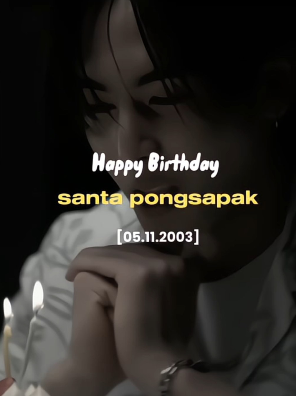 [05.11.2025] Our baby's birthday is coming soon 🎂🤍#santapongsapak  #birthday #santapp 
