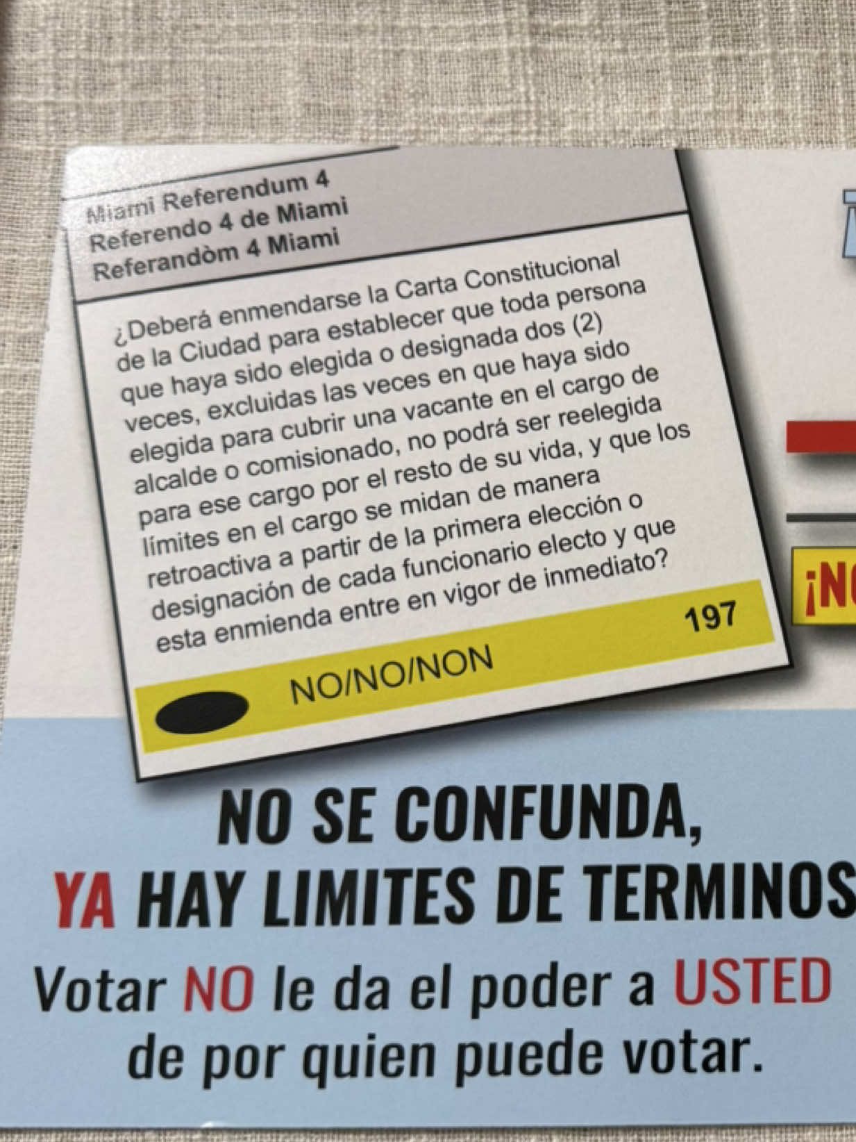 They’re slick with it, I’ll give em that 😂 #miami #miamiflorida #corruption #termlimits #español 