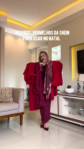 vestidos vermelhos da shein para usar no Natal ❤️🎄 Grandes descontos e carrinhos cheios. A MEGA Liquidação! Pesquise 4Q6H7 para comprar minhas escolhas em tendências na SHEIN. @SHEIN @SHEIN Brasil  IDs: 45607959 | 45057653 | 46623521 | 165108424 | 39307489 | 51608866 CUPOM: 25CSthalyarosa569 #SHEINbrasil #NatalSHEIN #SHEINBigSale #fyp #foryoupage 