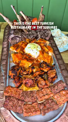 You have to taste this delicious halal Turkish restaurant in the suburbs 🇹🇷  You can smell the charcoal grilled meats when pulling up 😋🔥 They also do house made desserts and complimentary bread ❤️ #CFG #ChicagoFoodGuide #ChicagoRestaurants #ChicagoSuburbs #TurkishFood