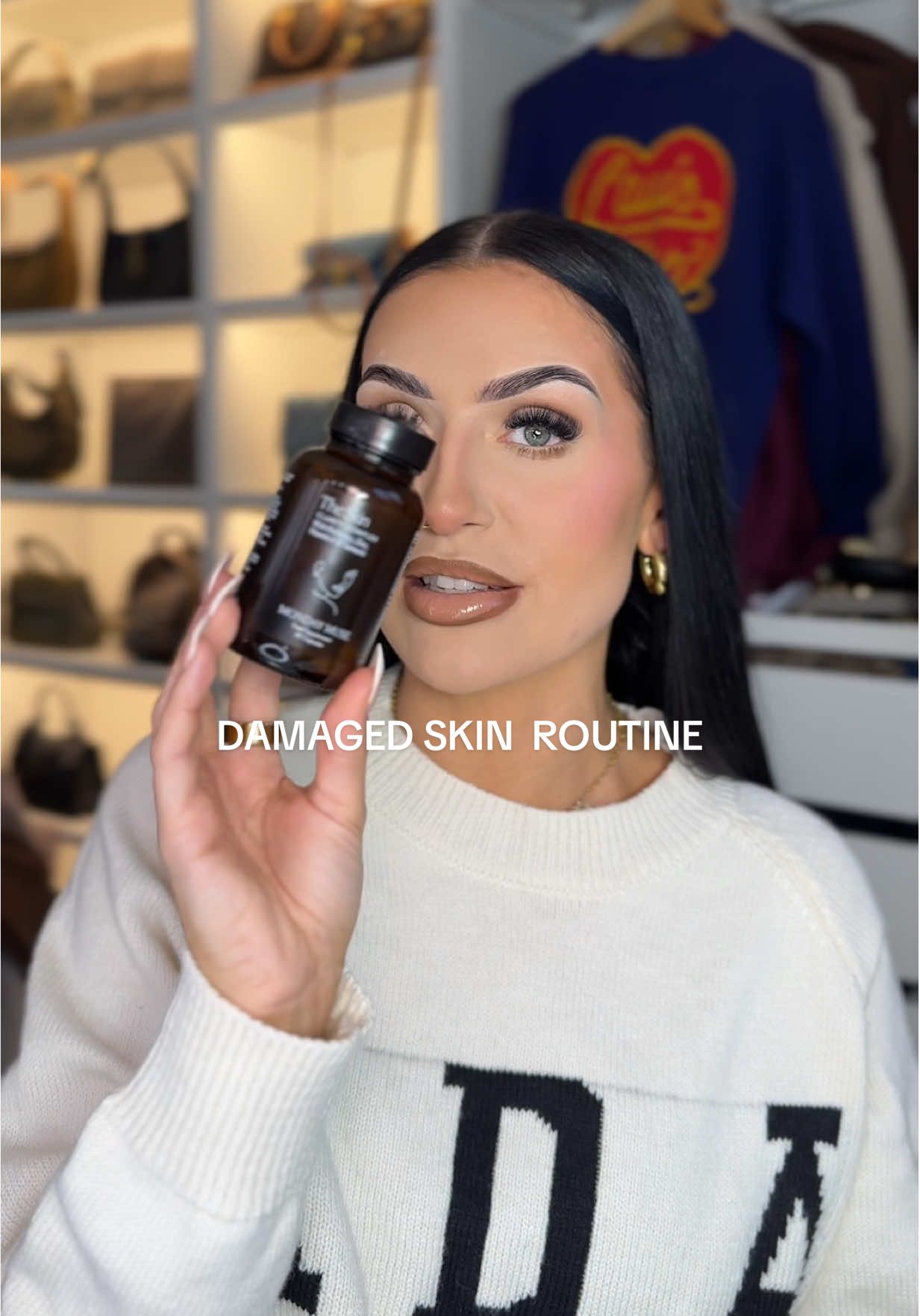 Step 3 on how I healed my damaged skin barrier @Monday Muse skin clarity complex ✨#skinbarrierrepair #skincarehack #skincare #mondaymuse #flashsale 