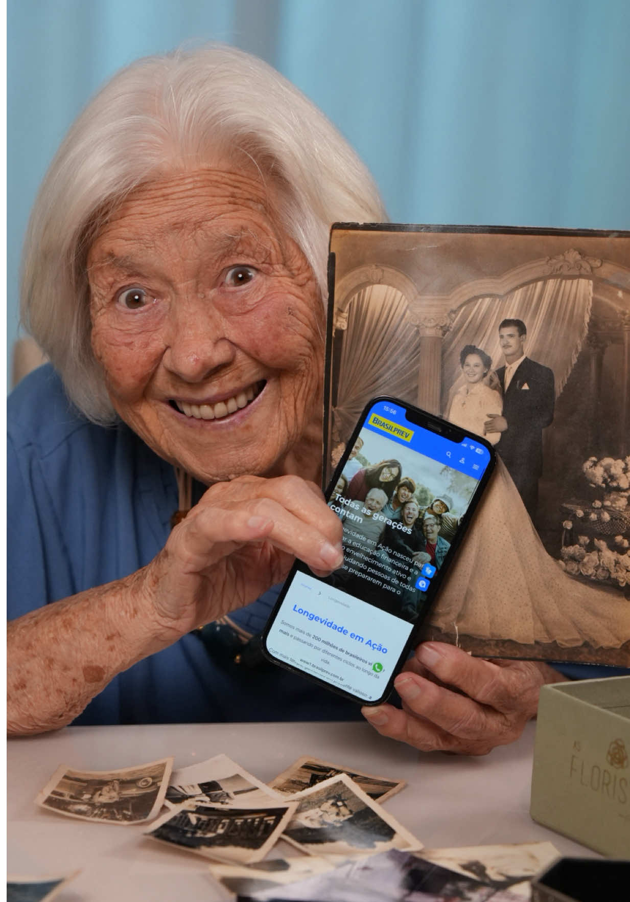 A nossa história é feita de amor, cuidado e escolhas que transformam o futuro. 💛💙 Com a previdência da @Brasilprev , cada passo se torna segurança, tranquilidade e oportunidade para realizar sonhos e conquistas, com momentos especiais hoje e amanhã. Porque cuidar de quem amamos também é cuidar do que vem pela frente. #Brasilprev #LongevidadeEmAção #ANossaHistória *publi