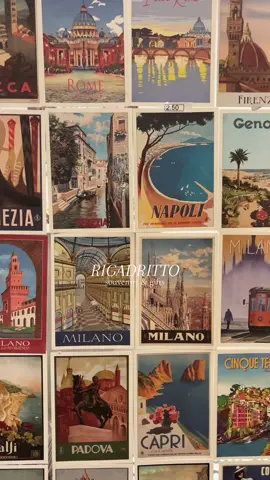 souvenir shop in milan! ⭐️