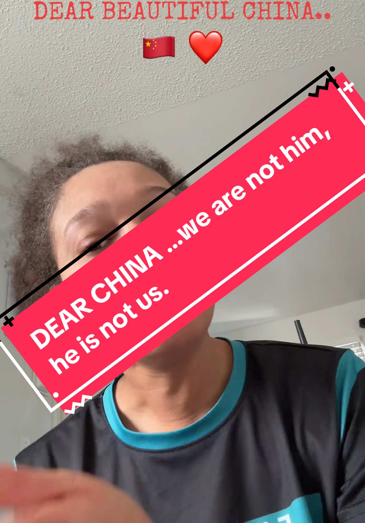 No I did not brush my hair. Yes my lips are ashy. No IDGAF about your opinions. Yes I’m overly stressed because this shh not a game fr #dearchina #china #returntosender #takehimnotus 