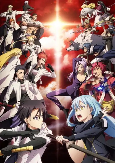 anime name is that time I got reincarnated as a slime I highly recommend it it's very good and has plenty of action packed scenes #rimurutempest  #reincarnatedasaslime  🔥🔥👍👇