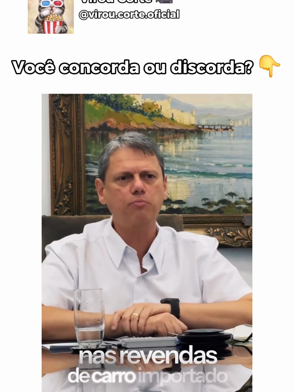 QUAL SUA OPINIÃO? COMENTE 👈 #tarcisiodfsp #tarcisiocortes #tarcisiodefreitas  #politica #viral @Tarcisiogdf 