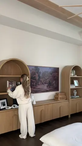 Part 2 of decorating for Christmas… the entertainment center & our trees!!!! 🎄🎅🏼❄️☃️