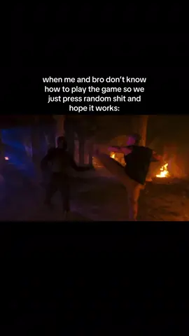 when me and bro don’t know how to play the game so we just press random buttons and hope it works #mortalkombat #giftok #funny #joke #meme 
