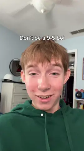 Stop tryna be a 9-5 boi #entrepreneur #work #school #teen