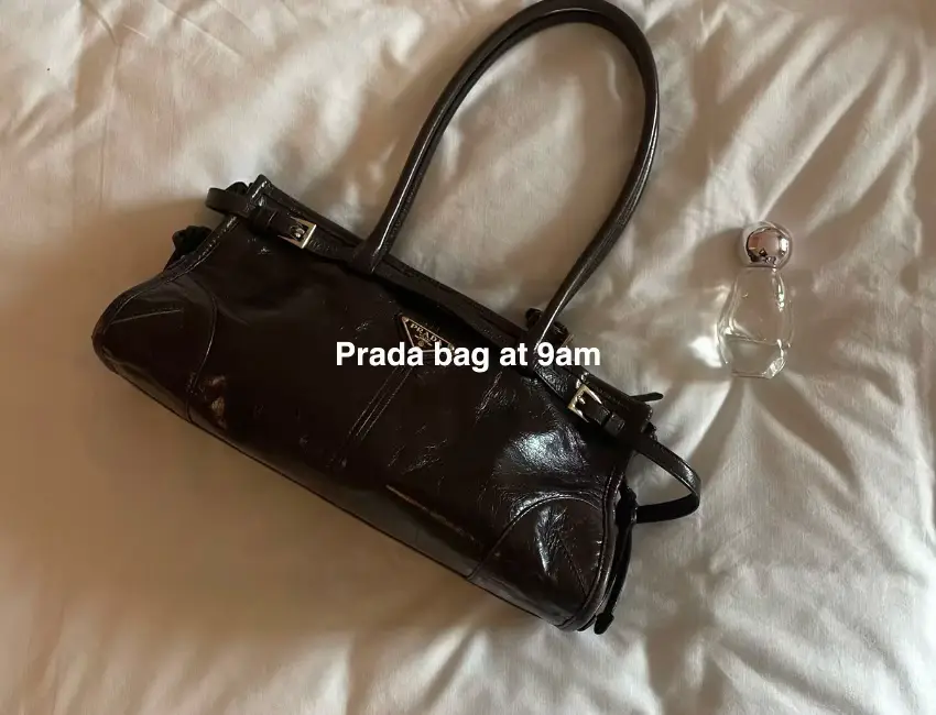 Prada buckle bag’s day out !!  #prada #cocoonclub #designerbags 
