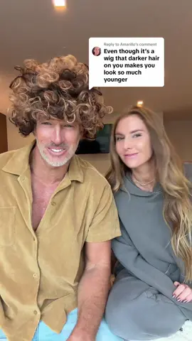 Replying to @Amarillo maybe I should just die it? @emilystomatuk  #couple #hair #agegap  