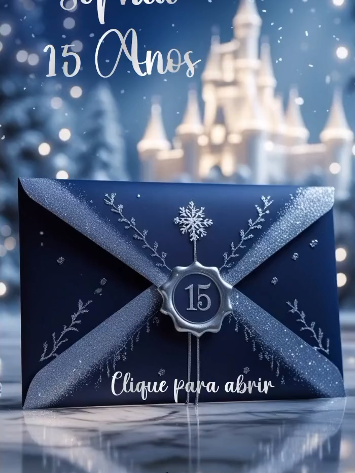 ❄️✨ Convite Baile de Inverno ✨❄️ Encante-se com um convite digno de um conto de fadas! 💌 Em tons de lilás e prata, com borboletas delicadas e detalhes brilhantes, este modelo traz toda a elegância e o charme de um Baile de Inverno. Cada traço reflete sofisticação, magia e o início de uma noite inesquecível. 💫 💜 Ideal para festas de 15 anos, debutantes e eventos que merecem um toque de fantasia. Mais do que um convite — é o primeiro capítulo de uma história encantada. 🌙✨ #ConviteBaileDeInverno #Convite15Anos #BaileDeInverno #ConviteLuxo #ConvitePersonalizado #ConviteDigital #FestaDe15Anos #ConviteEncantado #15anosazul #Borboletas #DesignElegante #ConviteDePrincesa #ConviteMágico #FestaDeSonho #ConviteCinematográfico #ConviteExclusivo #LuxoEDelicadeza