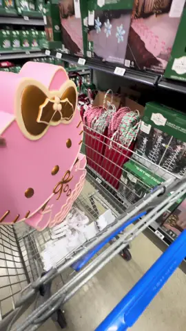 Taking this before the hello kitty community takes over #hellokitty #christmasdecor #walmartfinds #hellokittygingerbread #november3rd 