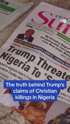 US President Donald Trump is threatening to go into Nigeria with 