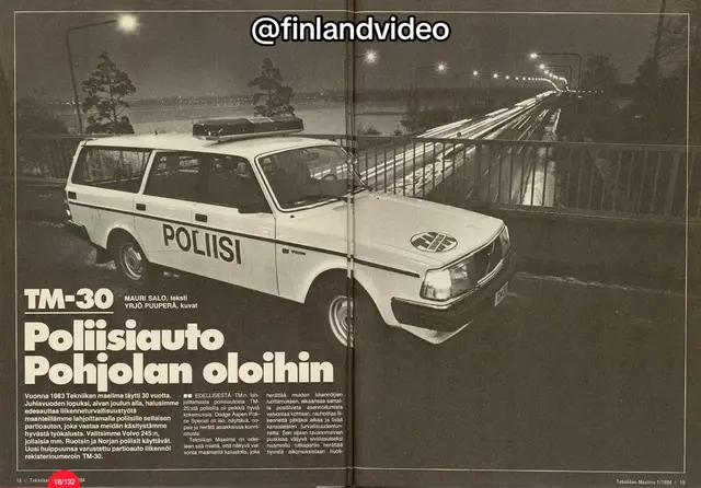 #volvo #finland #poliisi 