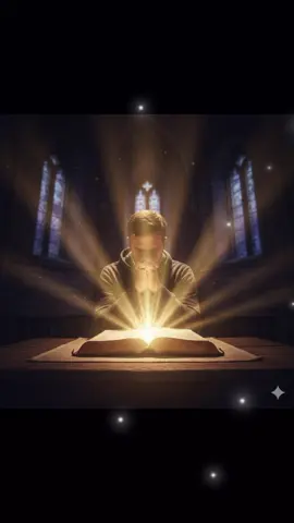 O Elo Dourado: Oração e a Luz da Revelação Divina Nesta imagem profundamente comovente, testemunhamos o poder transformador da oração e da Palavra de Deus. Um homem ajoelha-se em humilde devoção, suas mãos unidas em súplica sincera, enquanto uma Bíblia aberta diante dele irradia uma luz dourada e etérea. Esta luz não é apenas simbólica; ela representa a sabedoria divina, a esperança inabalável e a orientação celestial que emanam das escrituras. Cada raio de luz é um lembrete de que, mesmo nos momentos mais sombrios, a Palavra de Deus é uma lâmpada para os nossos pés e uma luz para o nosso caminho, e a oração é a ponte que nos conecta diretamente a essa fonte inesgotável de poder e graça. A cena captura a essência da fé, a busca por significado e a paz profunda encontrada na comunhão com o Divino #tiaguinhoeashistoriasdabiblia #jesuseocaminho #leiaapalavrasantadedeus #oremsempre 