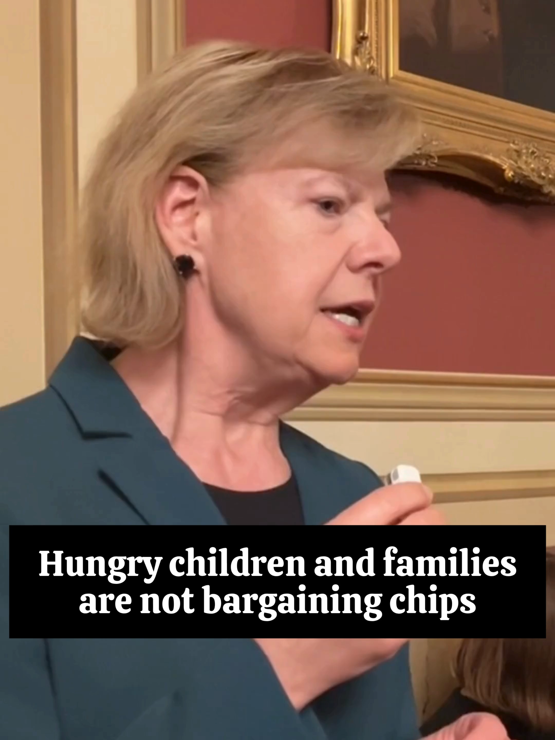 Hungry children and families are not bargaining chips