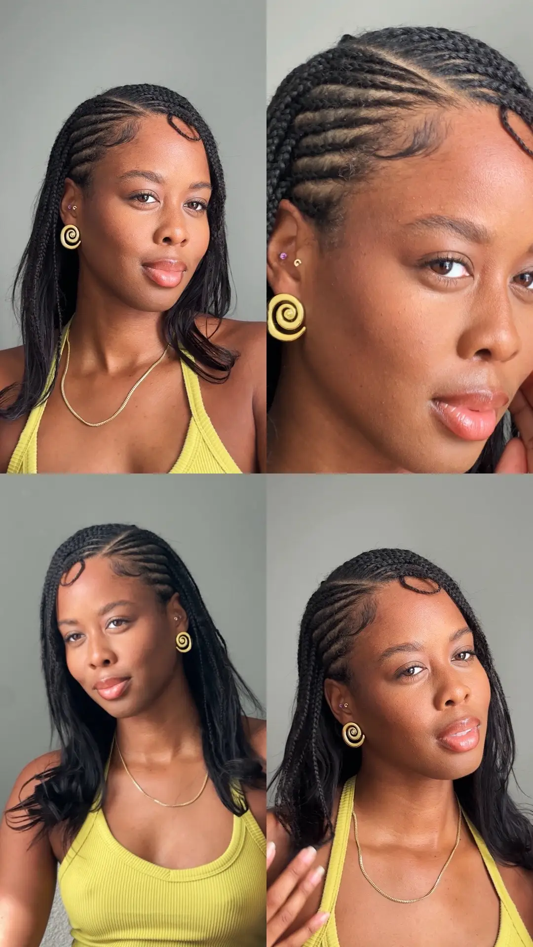 Just some stills from my most recent Tress the Process episode! Finally tried the hairstyle of the fall and it eats, as expected 🤏🏾🤭 