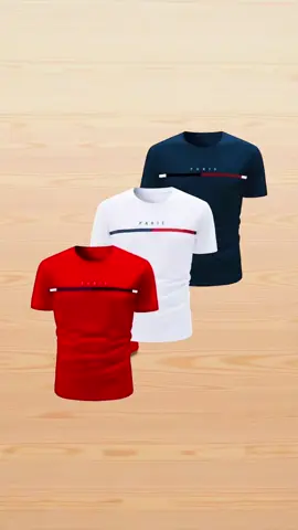 #CapCut Kit 3 Camisetas Masculina Camisa Casual 100% Algodão Versátil Confortável Verão Unissex