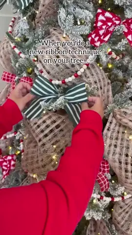 New ribbon technique for my tree unlocked! The DC girls went crazy over this today and it’s truly SO easy that anyone can do this! Comment connect if you want to get in on the decorating and creating community fun and you can catch the replay tutorial from today! Who wants to give this look a try?! Can’t wait to see if you do! #christmastreedecorating #christmastree #christmastreeribbon #christmastutorial #christmasdecorinspo