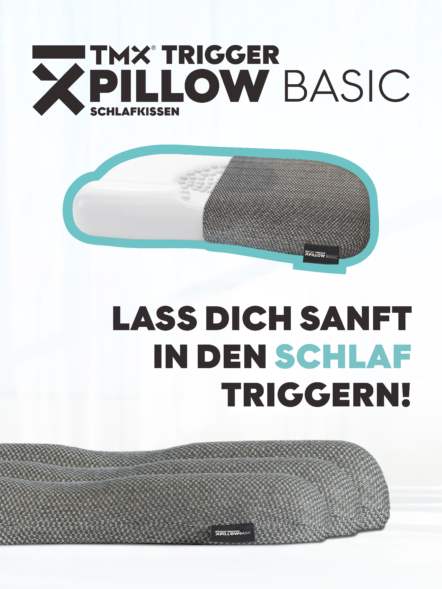 Das TMX® TRIGGER PILLOW BASIC bringt all die Features mit, die du an einem Kissen lieben wirst: 🩶 orthopädisch-therapeutische Ergonomie in 3 (!) Höhen 🩶 leichte Triggerstimulation  🩶 maximale Bewegungsfreiheit bei idealer Unterstützung Freu dich drauf!  Launch: 6.11.25 – übermorgen 🤩 - - - - - #tmxtrigger #triggerdichselbst #kopfkissen #schlafkissen #besserschlafen #recovery #erholung #gutschlafen #sleephack #schlafhack