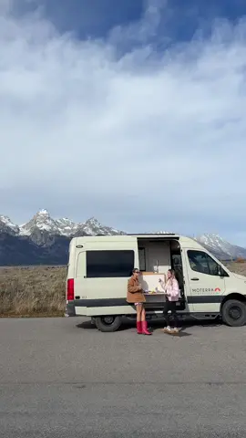 If ur reading this just book the trip #vanlife #vanlifetravel #tetons 