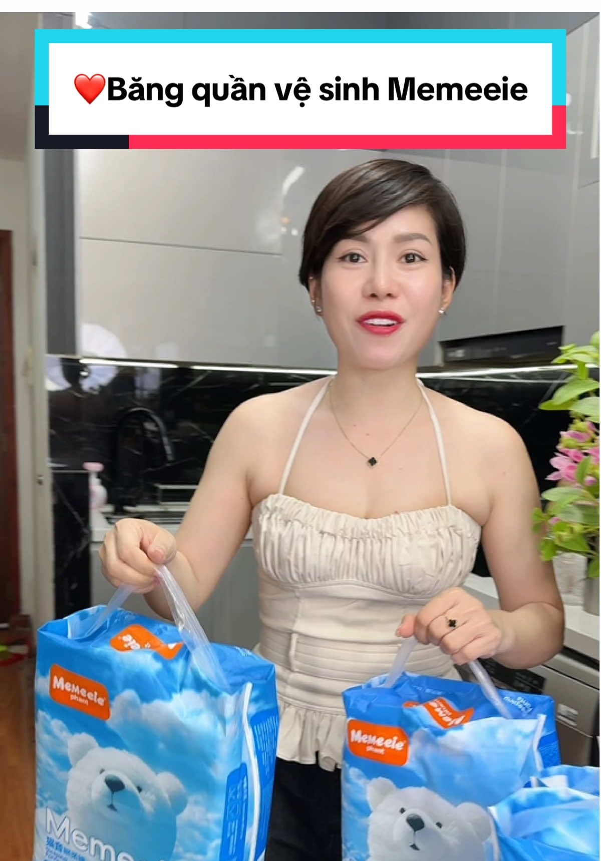 Trả lời @Sim ❤️Băng quần vệ sinh Memeeie tiện lợi các chị nha #cindythuytichcuc #bangvesinh #bangvesinhdangquan #bangvesinhsausinh#viral 