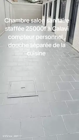 Chambre salon sanitaire staffée 25000f à Calavi compteur personnel , douche séparée de la cuisine  maison 🏡🏡🏡 entièrement carrelée #tiktokbeninois🇧🇯 #creatorsearchinsights #ticktockbenin🇧🇯 #calavi229🇧🇯 #tikto #visibilite #2euro #discretion #astucetiktok #maisonpropre #appartement #calavitiktok🇧🇯 #fyppppppppppppppppppppppp #viraltiktok 