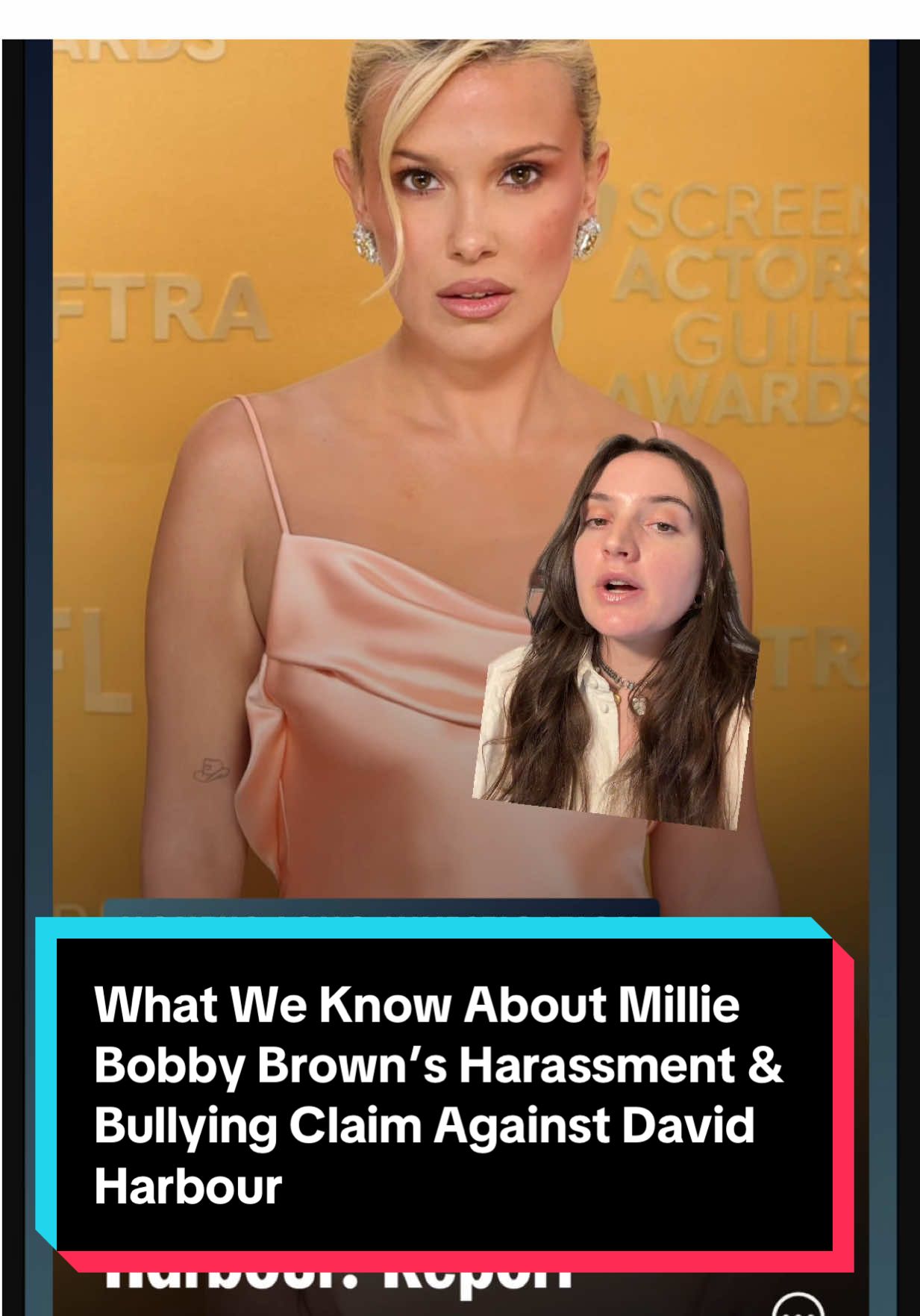 #MillieBobbyBrown reportedly filed a complaint against #DavidHarbour before filming #StrangerThings season 5, according to ‘The Daily Mail.’ Read the full story on the PEOPLE app. 