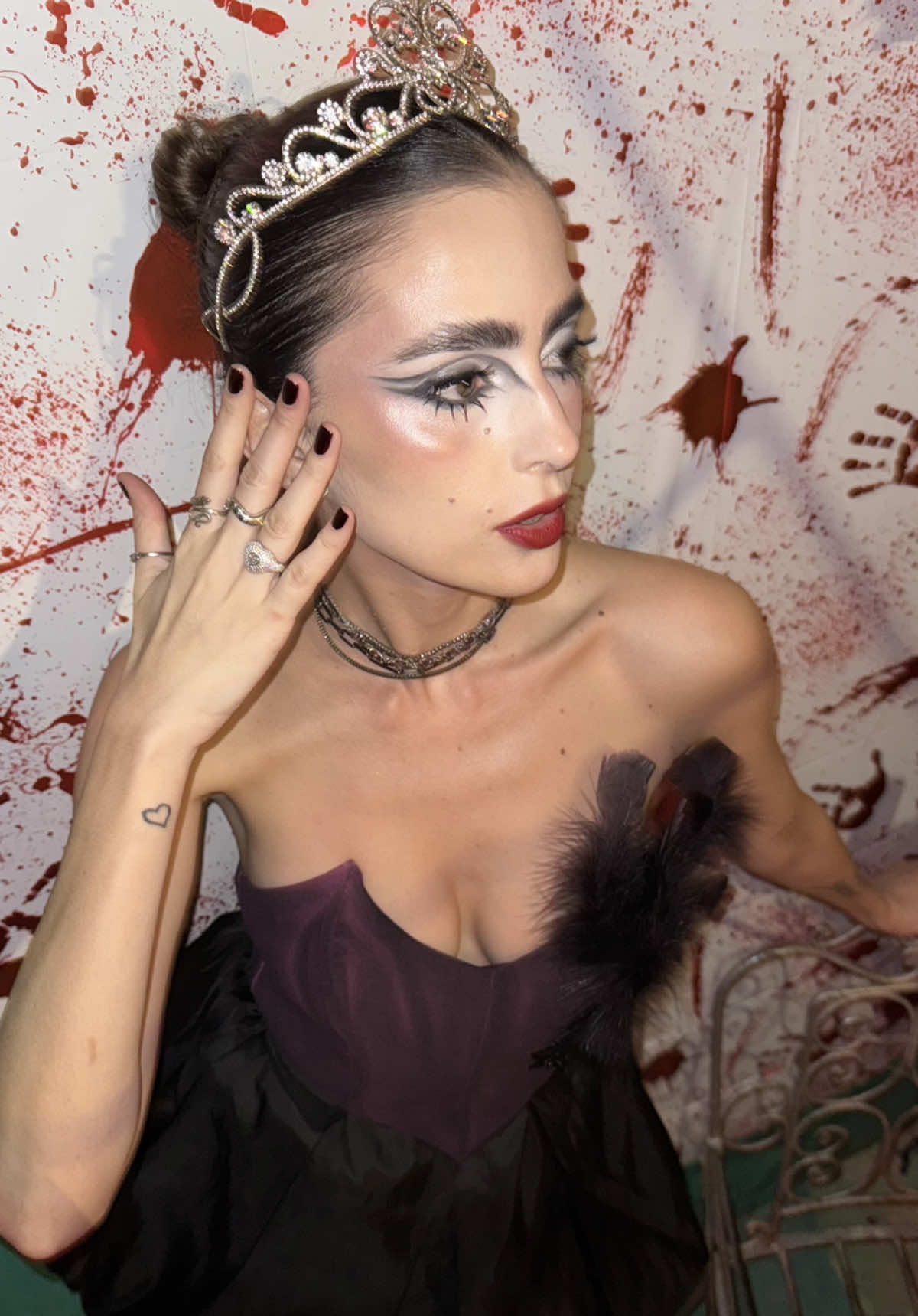 make black swan para o Halloween 🖤