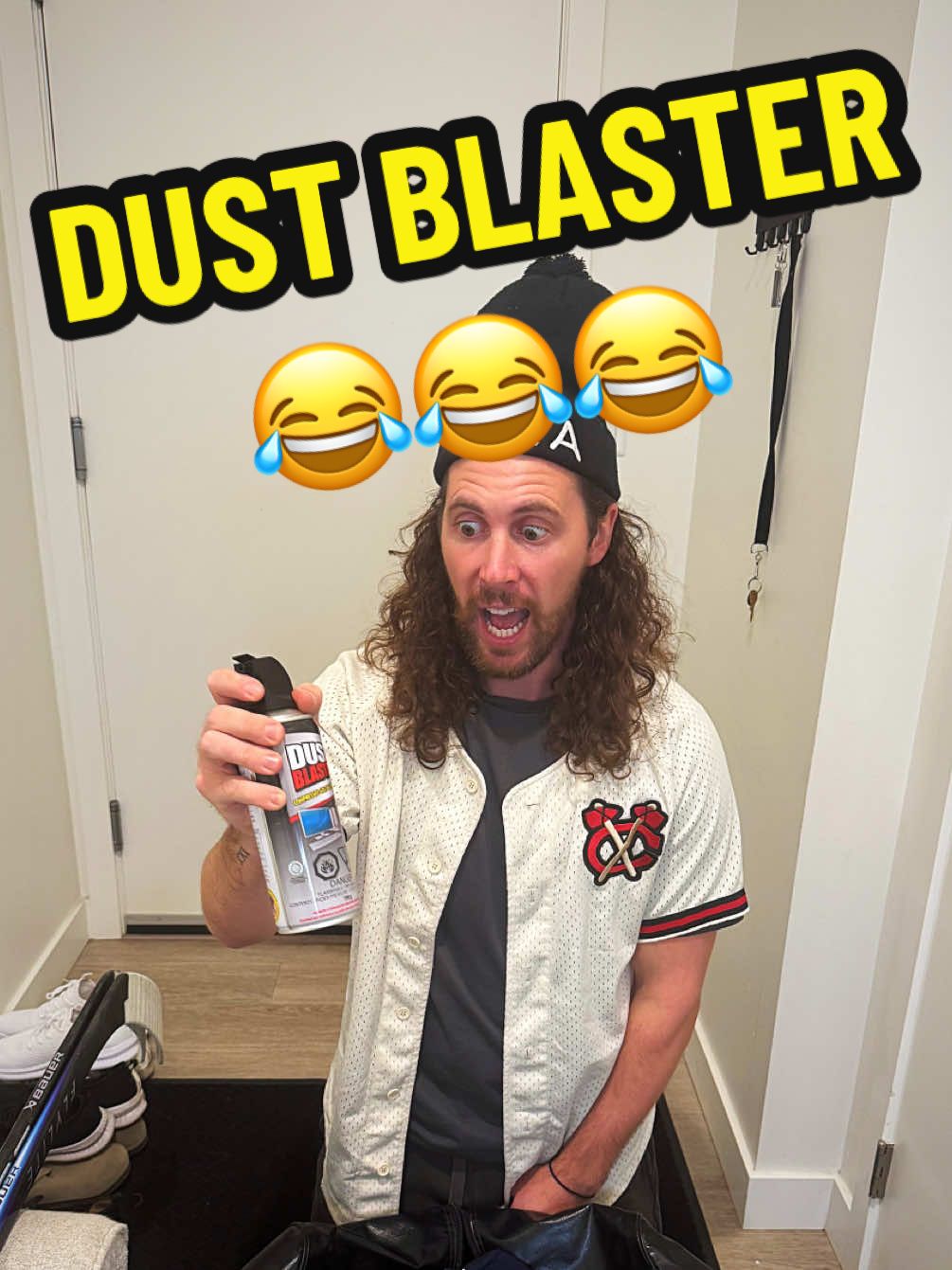 OLD MANS COVERED IN DUST #dust #dustblaster #dad 