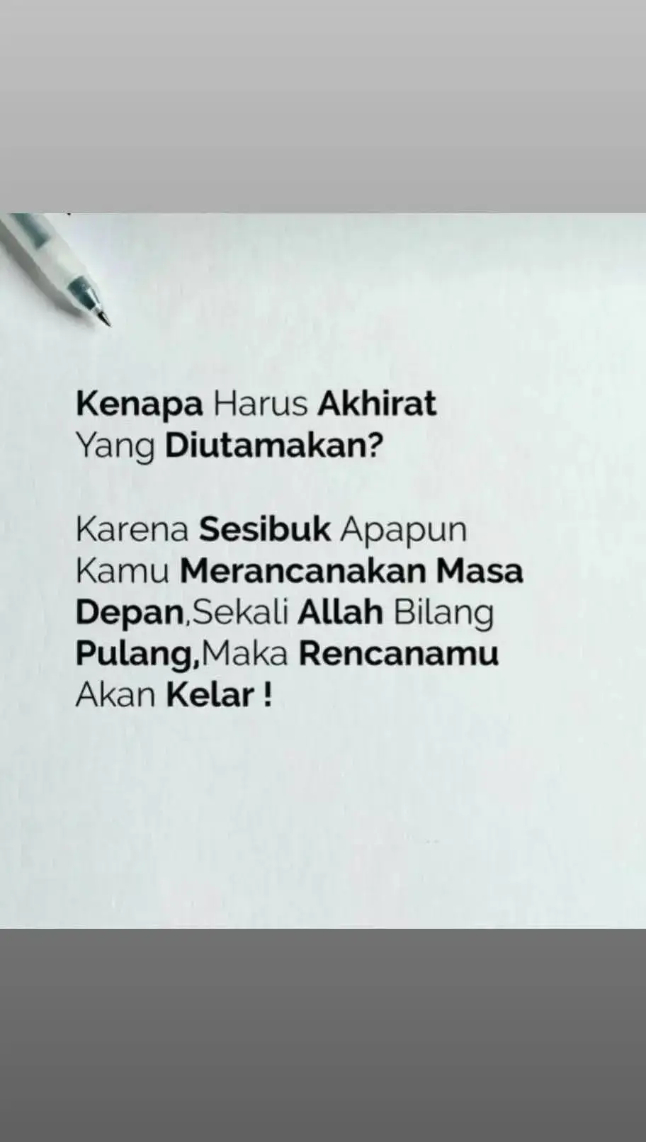 tidak ada dunia yang nyata kematian tetaplah kematian...
