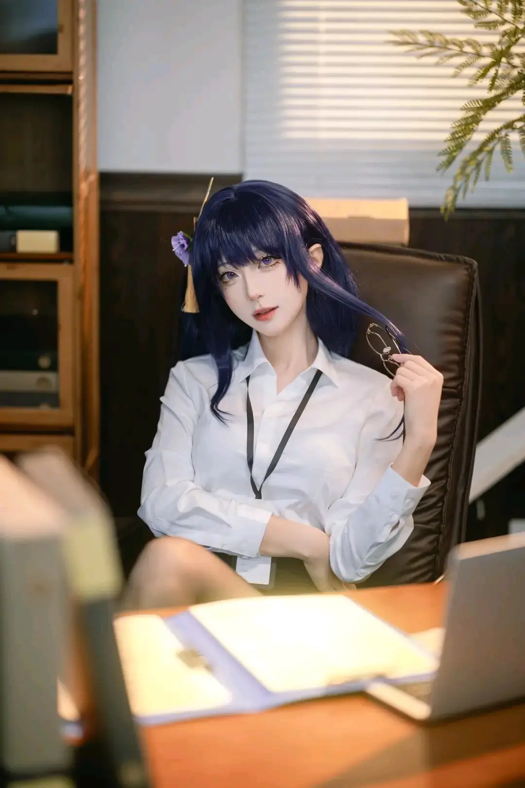 💜 #cosplay #ei #raidenshogun #