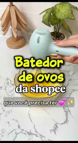 📍Batedor de ovos Eletricocda Shopee 😍😍 #creatorsearchinsights #ovos #viral #videoc#tiktok 
