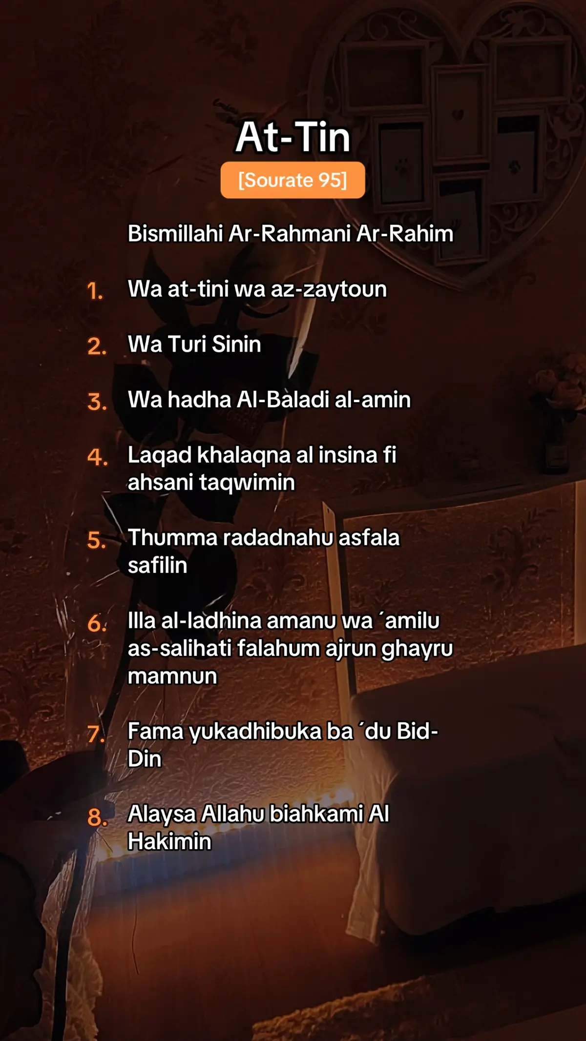 Et la traduction rapprochée de ses sens #muslim #muslima #islam #pourtoi #fpy #sourate #surah #coran #coranenfrançais #sourateattin 