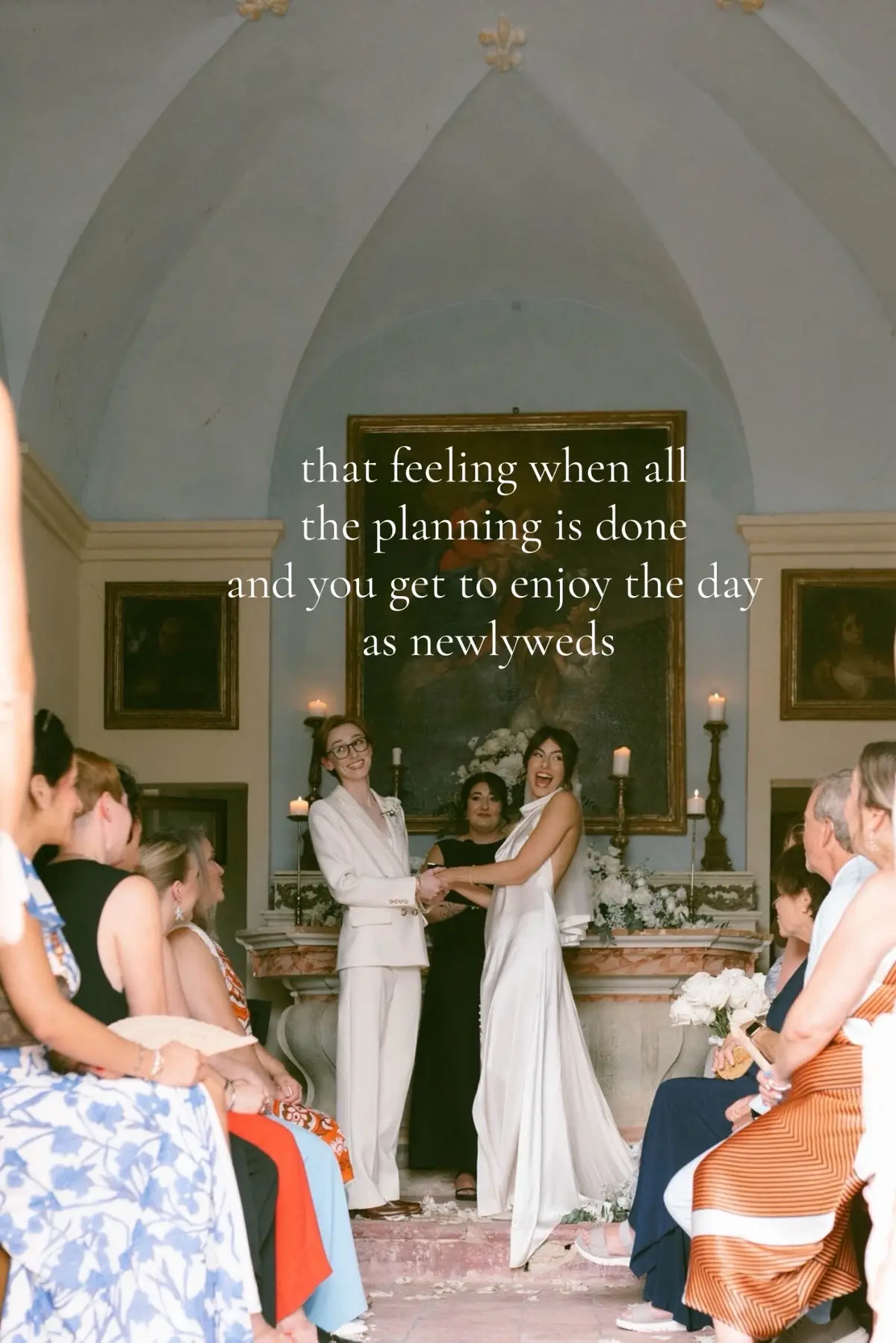 Forever a fan of a petal toss after the ceremony #petaltoss #walkingdowntheaisle #italywedding 