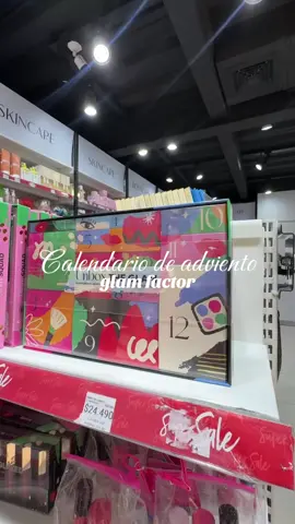 Empezamos con los calendarios🫦 #calendariodeadviento#glamfactor#makeup#girls 