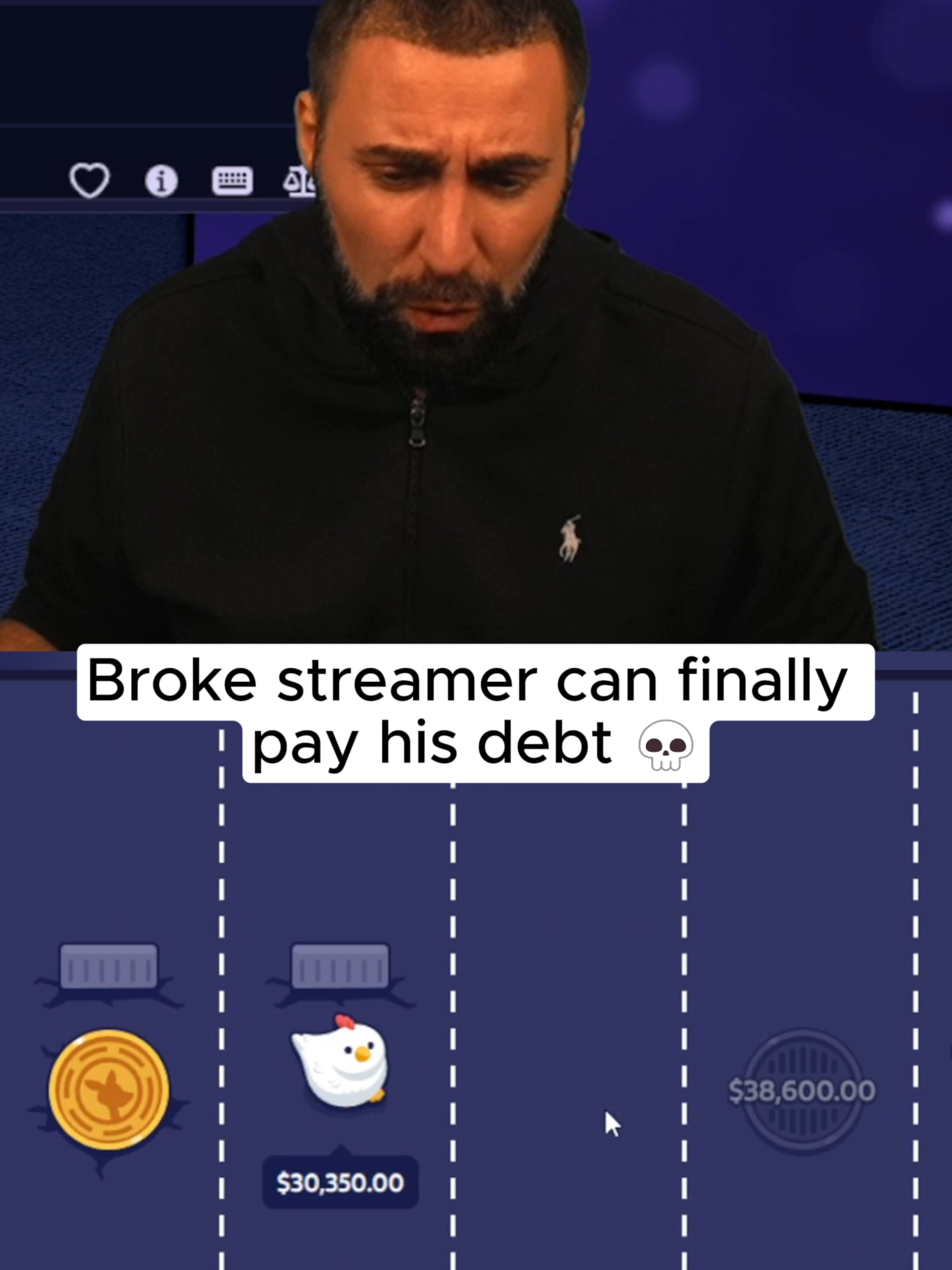 Broke streamer can finally pay his debt 💀 #fyp #foryou #viral #clips #streamer