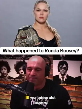 What happened to Ronda Rousey? #rondarousey #mma #UFC #joerogan #podcast 