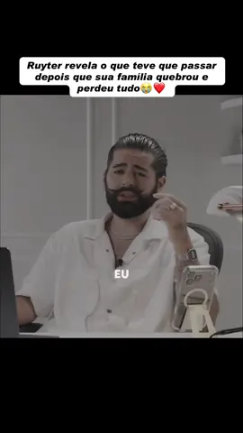 Ruyter não tinha outra escolha a não ser ajudar sua família #ruyter #triste #influencer 