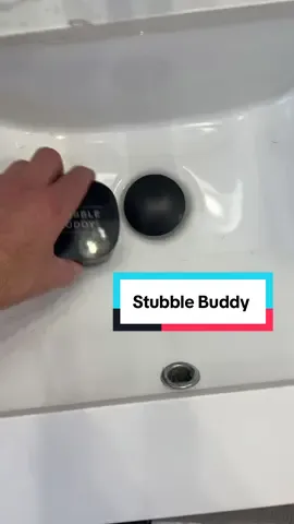 Replying to @user2315085671302 works in a curved sink. #stubblebuddy #beard #beards #mensgrooming 