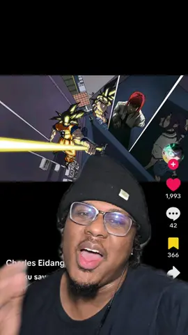 goku saves Reza #chainsawman #chainsawmancosplay  #dbz #goku #dragonball 