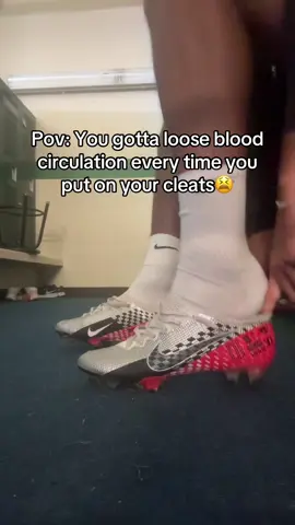 swear be the worst pain😖 #fyp #cleats #viral #Soccer #relatable 