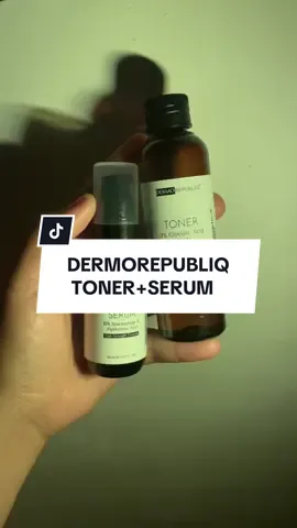 dermorepubliq toner+serum perfect combo!!! #dermorepubliq #dermorepubliqserum #dermorepubliqtoner #niacinamide #glycolicacid 