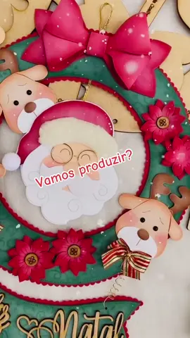 Muitas fofuras de Natal! Está na hora de produzir ✂️ #viralizatiktok #artesanatopedagogico #natal #lembrancinhanatal 